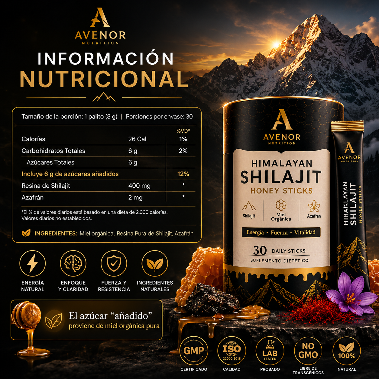 AVENOR Himalayan Shilajit